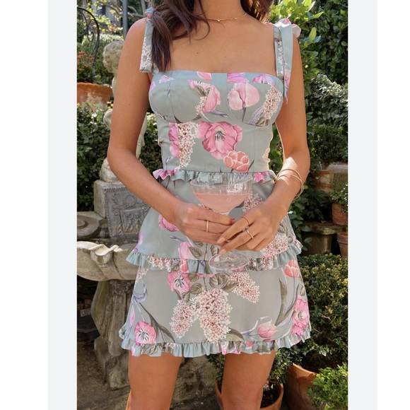 Show Me Your MuMu Dresses & Skirts - Show Me Your Mumu Lady Corset Mini Dress